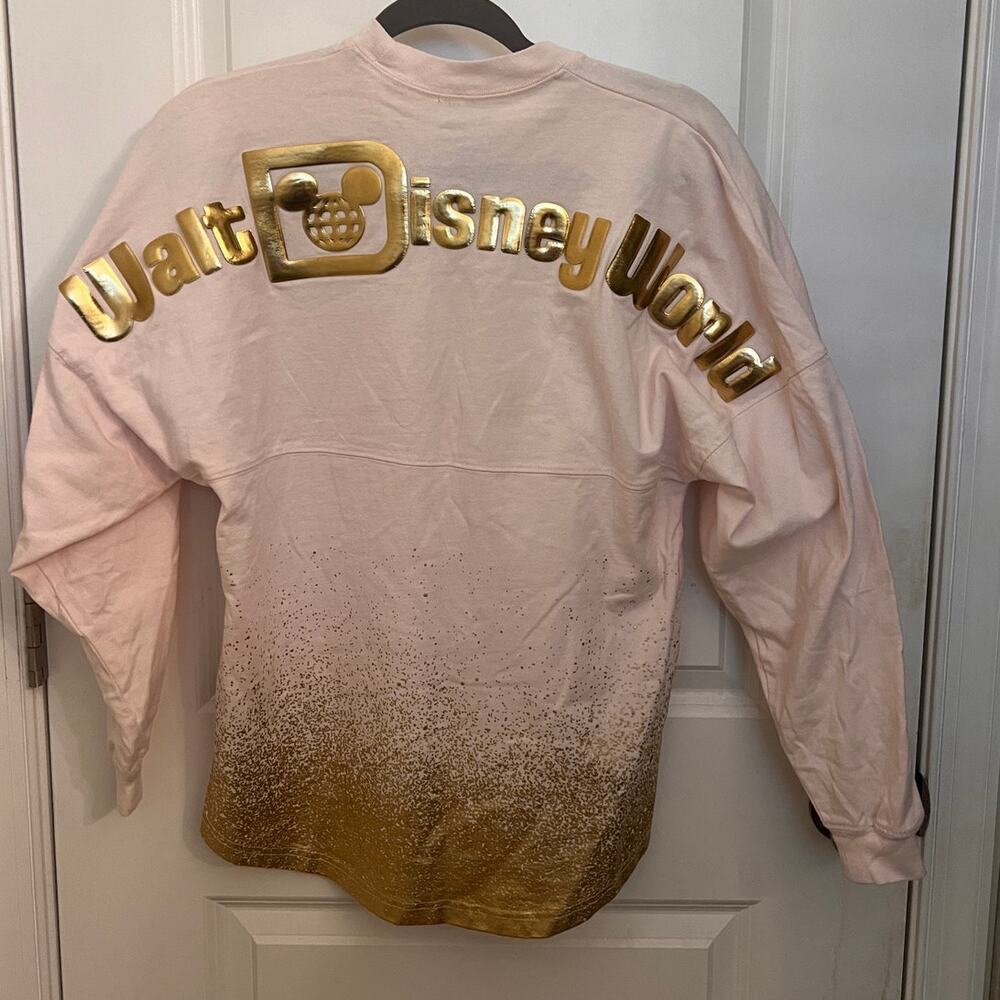 Disney World Parks New Year’s Eve Champagne Pink Gold XS Adult Spirit Jersey